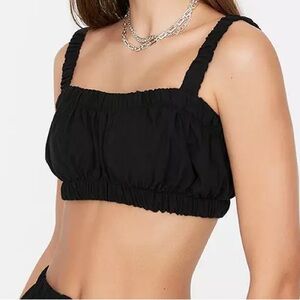 DISSH LINEN BRALETTE TOP